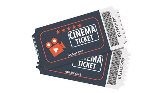 Mynds Brand Movie Tickets with QR Codes