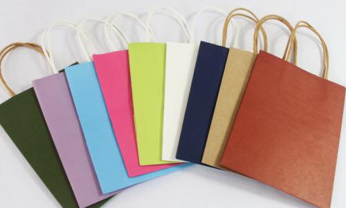 Color Paper Carry Bag